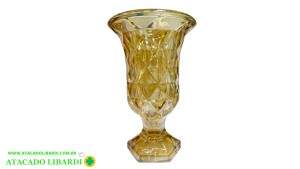 VASO DECORATIVO VIDRO 12X19CM F221722