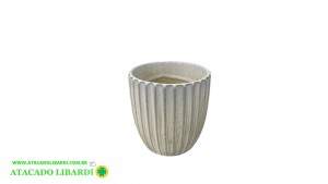 VASO CERAM 12CM BRANCO DEC 97210001