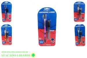 KIT LAPISEIRA 2.0MM C/GRAFITE E APONTADOR FE102205
