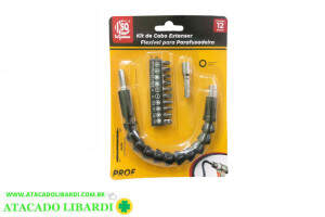 KIT EIXO EXTENSOR 12PCS SQ4398