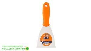 ESPATULA INOX RETA 20CM CABO PLAST GT0045