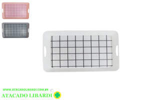 BANDEJA PLAST 27X17CM COLOR HU81704