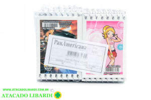 CADERNETA 1/16 1M/40F FLEX ESPIRAL 40UNI 3132
