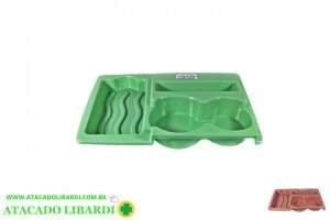 PORTA DETERGENTE C/DIV PLAST 6611