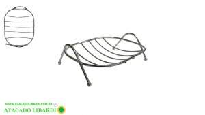 SABONETEIRA INOX 11,5X9CM SAB21