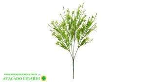 F.FLOR MINI PLASTICO X20 VERDE BRANCO 35CM 43929002