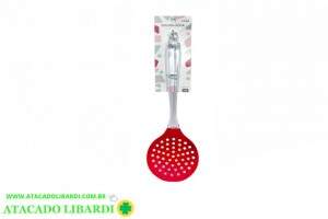 ESCUMADEIRA SILICONE 34CM SERVIR CABO PLAST 96920