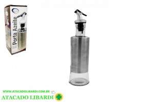 GALHETEIRO VIDRO 300ML 24CM HU61810