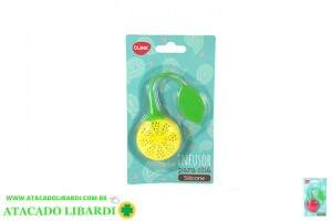 INFUSOR COADOR P/CHA SILICONE FRUTAS CK4611