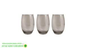 CONJ COPO 370ML 3PCS CALIFORNIA 0560CZ