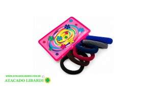 ELASTICO P/CABELO 6UNI COLOR 202821