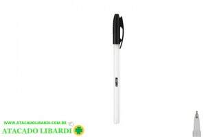 CANETA ESFEROGRAFICA 1,0MM C/50 PRETA CA0005