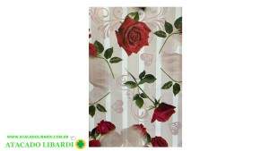 PAPEL 15X22CM PRES SACO AMOR EM FLOR C/50UNI 