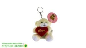 CHAVEIRO URSO 10CM PELUCIA FJ91007