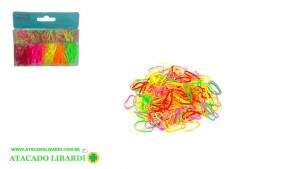 ELASTICO P/CABELO C/200UNI SILICONE COLOR W538