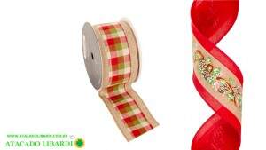 FITA ARAMADA 6,3CM X9,14M VM C/ XADREZ  HH4942