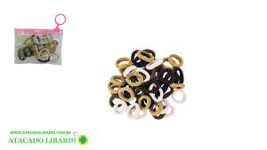 ELASTICO P/CABELO C/20UNI COLOR 31347C