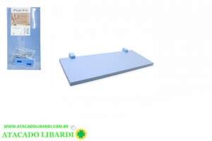 PRATELEIRA MDF AZUL 40X15CM  10272005