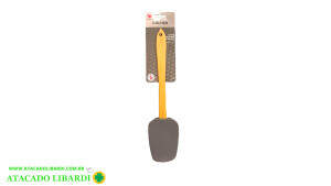 ESPATULA CULINARIA SILICONE 31,5CM CABO BAMBU 0432CZ