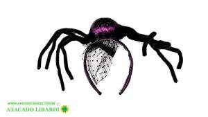 TIARA ARANHA PRETO 22CM 96087001