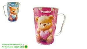 CANECA CHA REVELACAO PLAST 430ML 1411