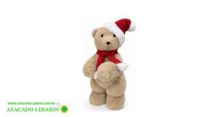 URSO POLAR 40CM C/CACHECOL E GORRO 98369VM