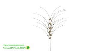 HASTE BOLINHAS 90CM C/GLITTER DOURADO 99459001