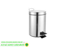 LIXEIRA 4,5L  INOX NX331