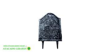LAPIDE PLASTICA PRETO 40X24 HALLOWEEN 95883001