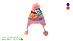 TOUCA LA INFANTIL 18X20CM  UNISEX C/FORRO HL89219