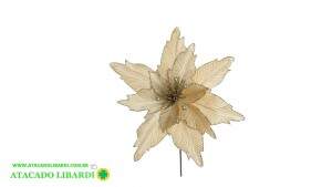 BICO PAPAGAIO  AVELUDADO 40CM C/GLITTER DOURADO 99486001