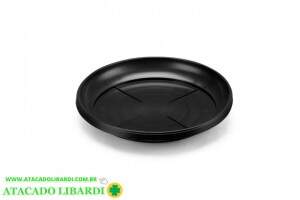 PRATO JARDIM 15X2CM PLAST PRETO 444