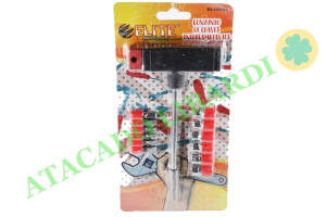 CHAVE TIPO T C/12 PONTAS 13PCS EL58021