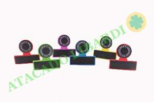 PORTA RECADO 10CM MADEIRA CLIP A0550/A0549