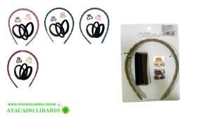 TIARA PLAST C/ACESSORIOS UC202815