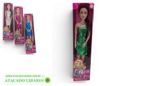 BONECA FASHION STREET C/VESTIDO GK2379