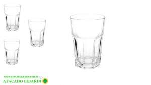 CONJ COPO VIDRO 220ML 4PCS WIND VDA14193