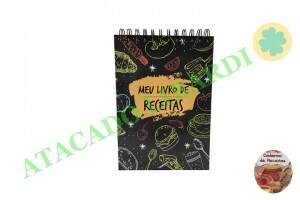 CADERNETA RECEITAS 16X22CM 96F WPM01038