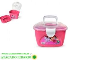 MALETA FEMININA 285X245X165MM C/BANDEJA LADY BOX 25335