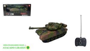 CARRO CONTROLE REMOTO 21CM TANQUE DE GUERRA TKAB4458