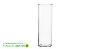 VASO CILINDRO PLAST 10X10X29,5CM DV81459