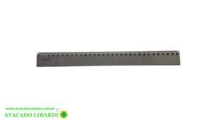 REGUA 30CM PLAST CRISTAL 10270018