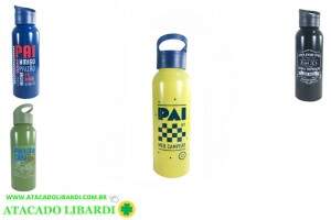 GARRAFA ALUM 600ML PAI SORT 9641