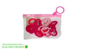 ELASTICO P/CABELO C/20UNI COLOR 31346C