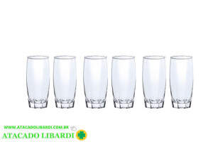 CONJ COPO 370ML 6PCS FLORIPA 0480TP