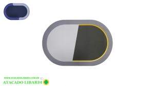 TAPETE BOX 37X57CM OVAL ANTIDERRAPANTE CK6082