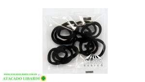 RABICO P/CABELO PRETO 12UNI 50312