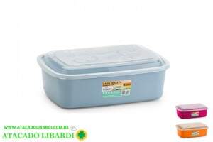 POTE PLAST 4L C/TAMPA COLOR 0029