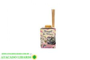 DIFUSOR AROMAS 250ML C/VARETAS BOUQUET ROSAS 7263