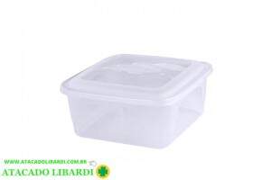 ORGANIZADOR PLAST 4L QUAD C/TAMPA PQ40